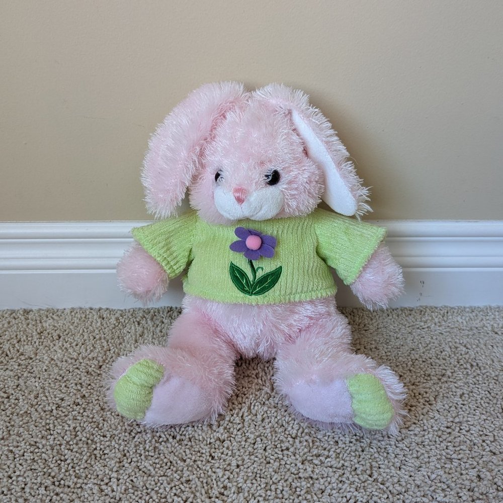 Caltoy Pink Flower Bunny